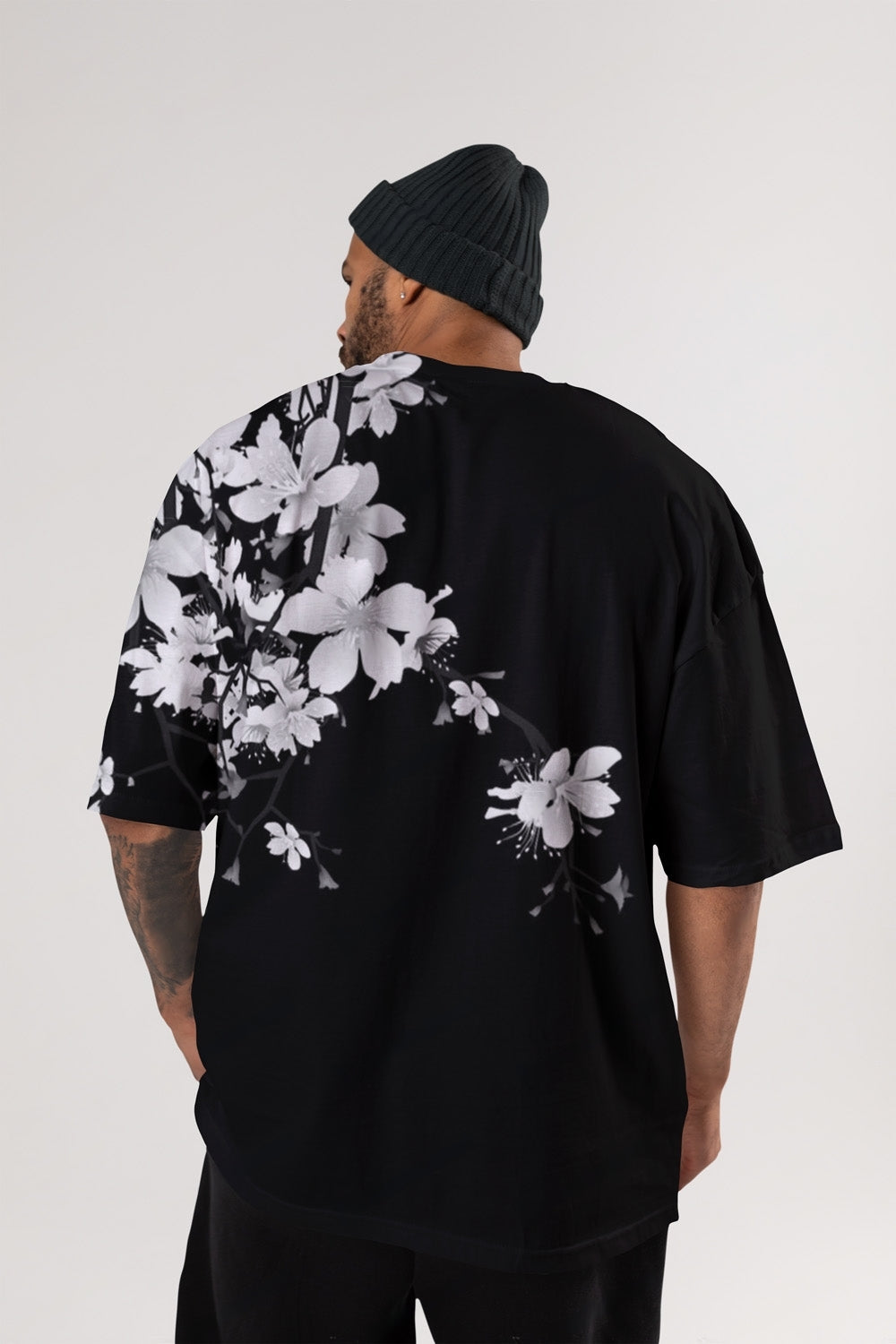 Aesthetic Blossom Death Oversized T-Shirt - VR Fashion Online