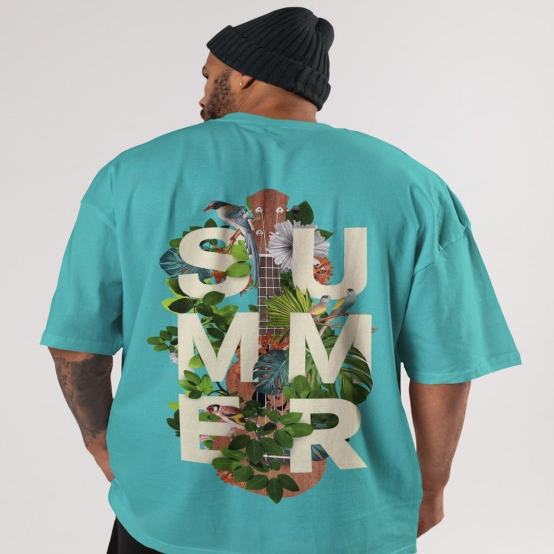 Tropical Summer | Oversized Tshirt (Unisex) - VR Fashion Online