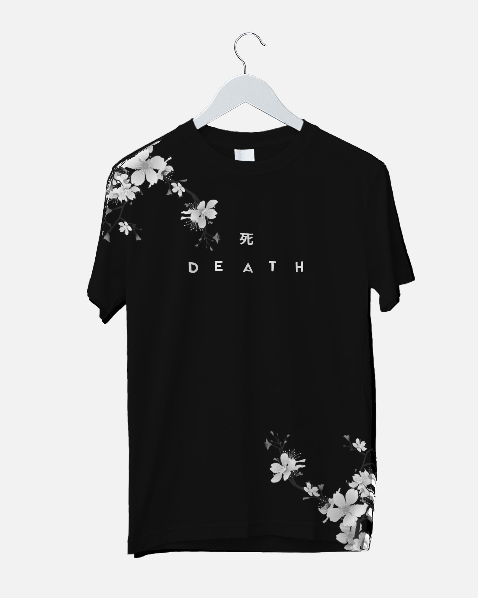 Aesthetic Blossom Death Oversized T-Shirt - VR Fashion Online