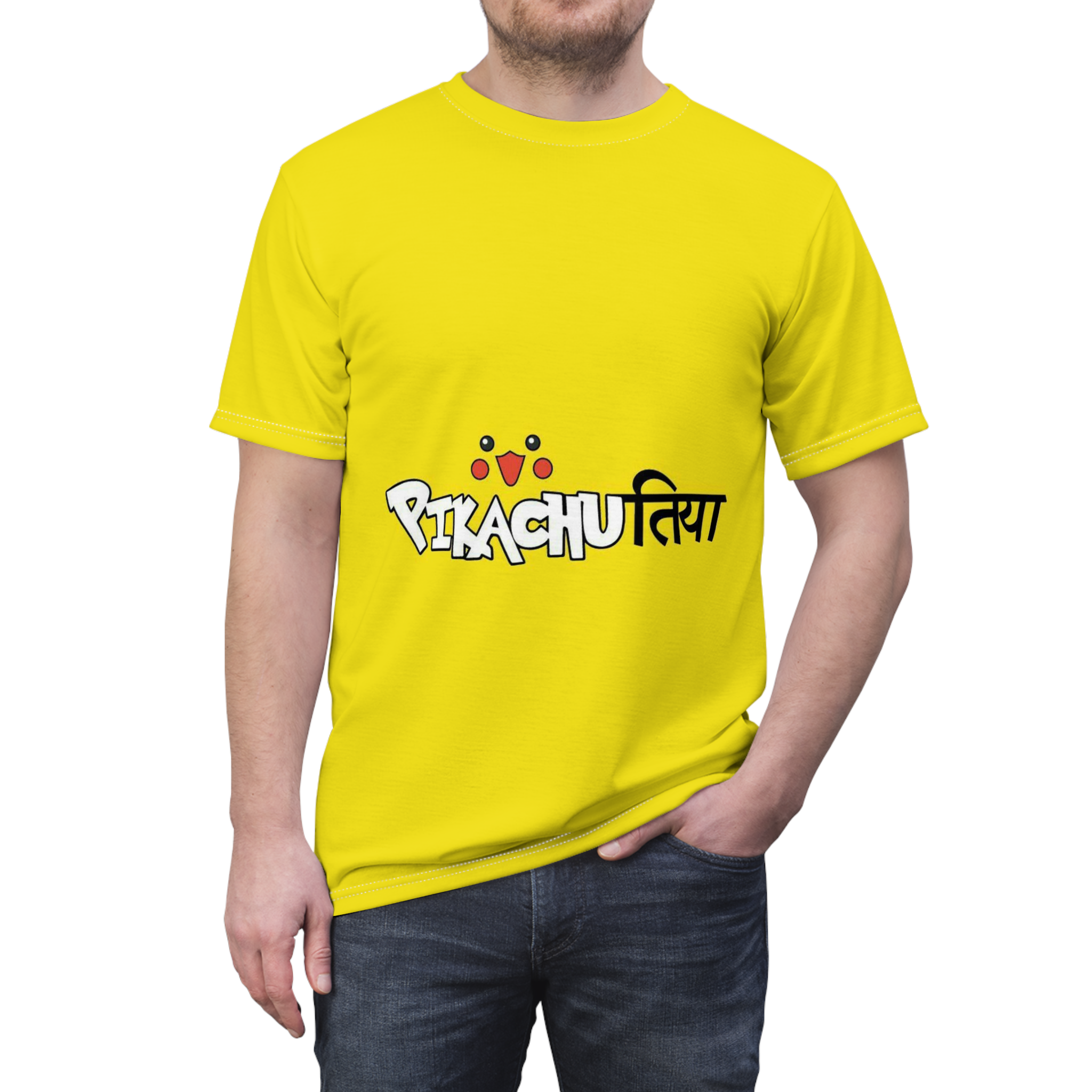 Pikachu Half Sleeve T-shirt - VR Fashion Online